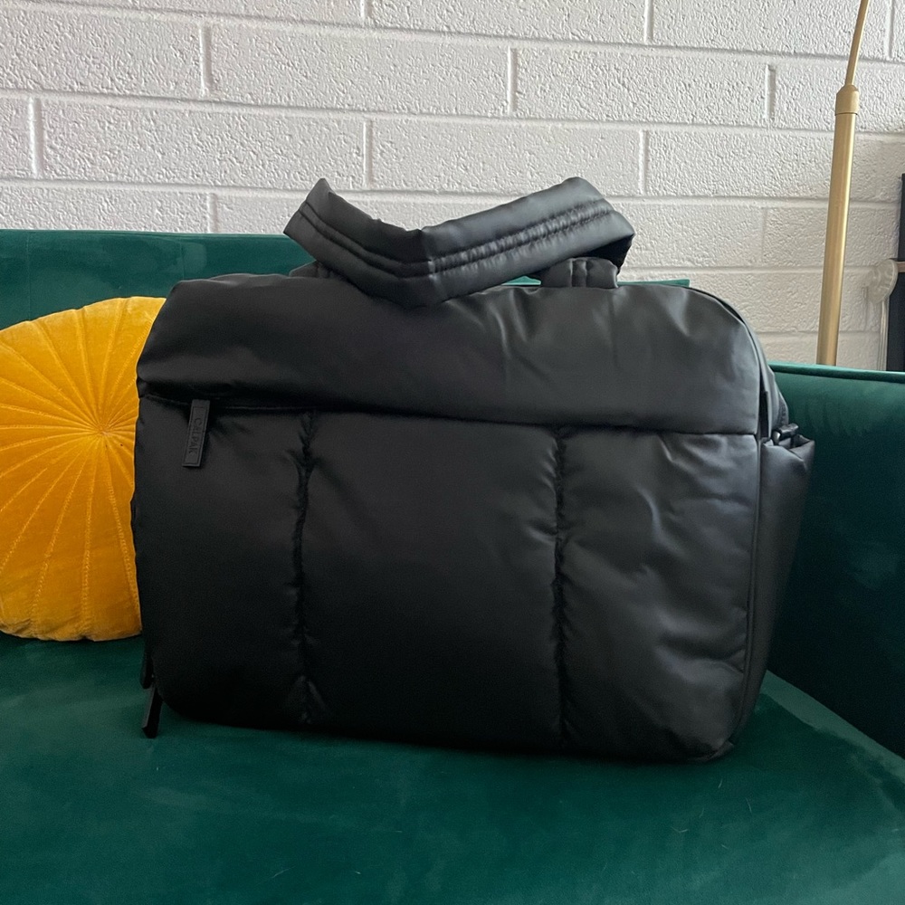 NWOT CALPAK Luka duffel in matte black